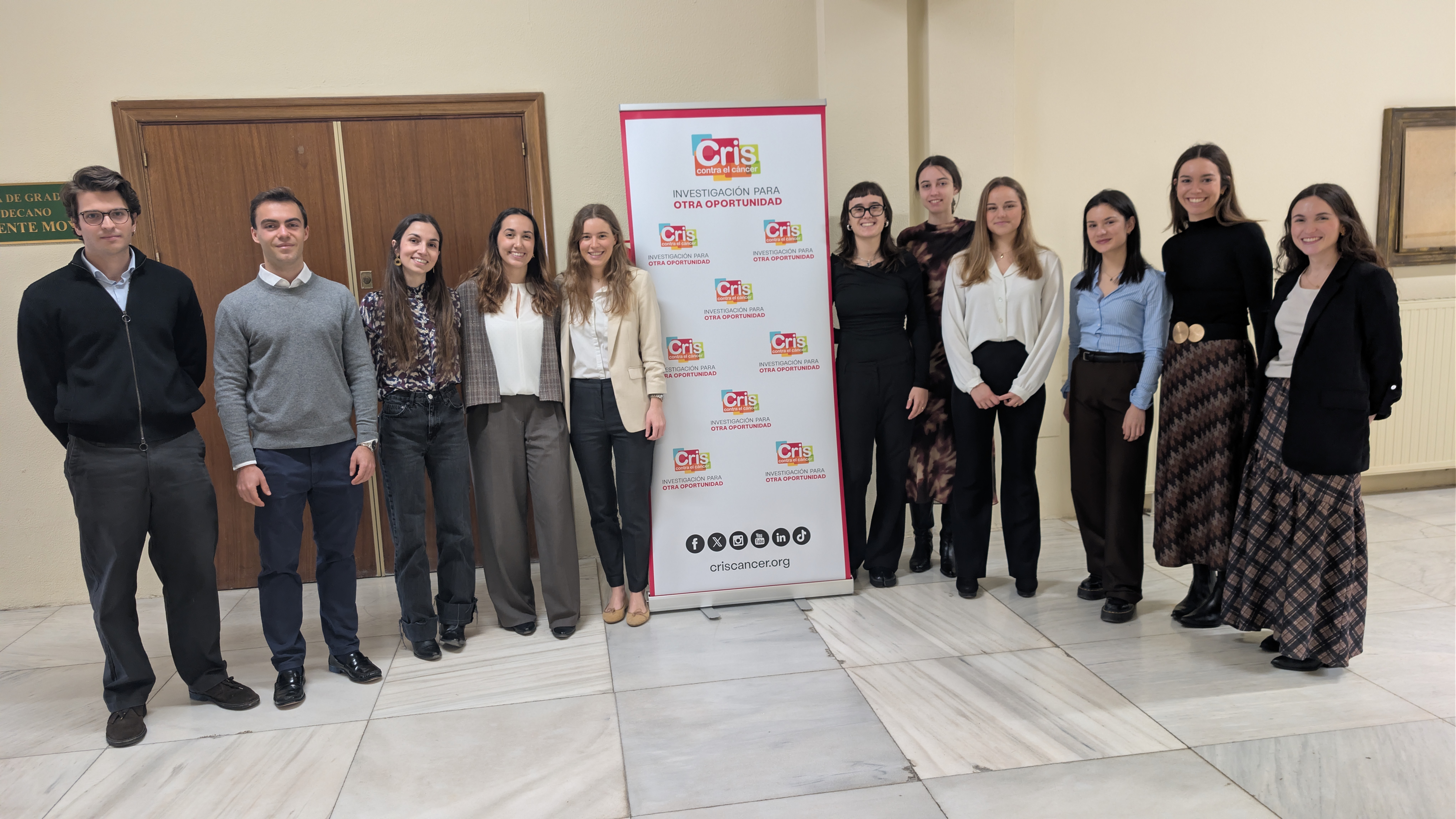 Acto de Entrega de Becas Cátedra UCM-CRISCÁNCER (Curso 2025-26)