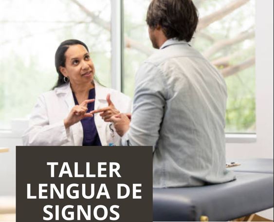 Taller lengua de signos - 21 de abril 2026
