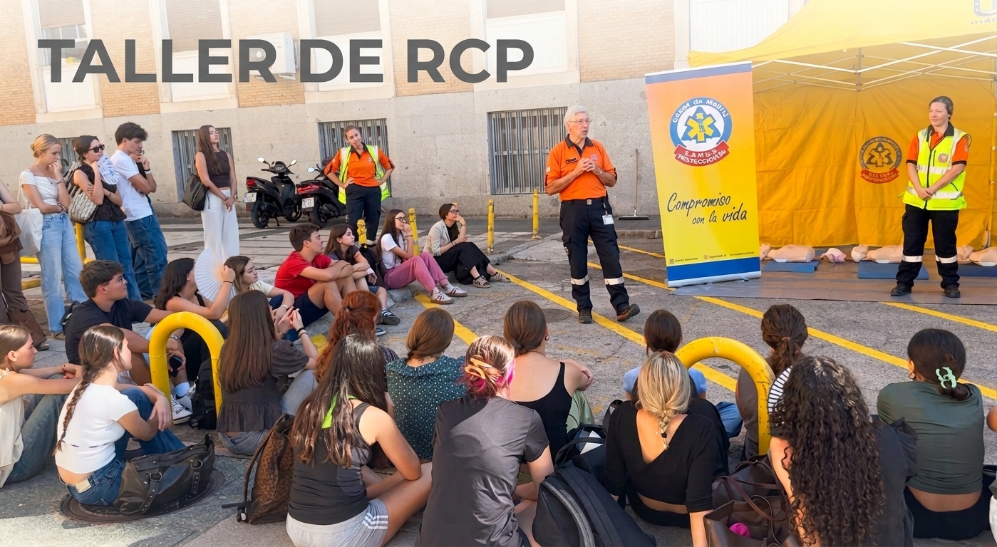 Agradecimiento a la Delegación de Estudiantes por la organización del taller RCP.